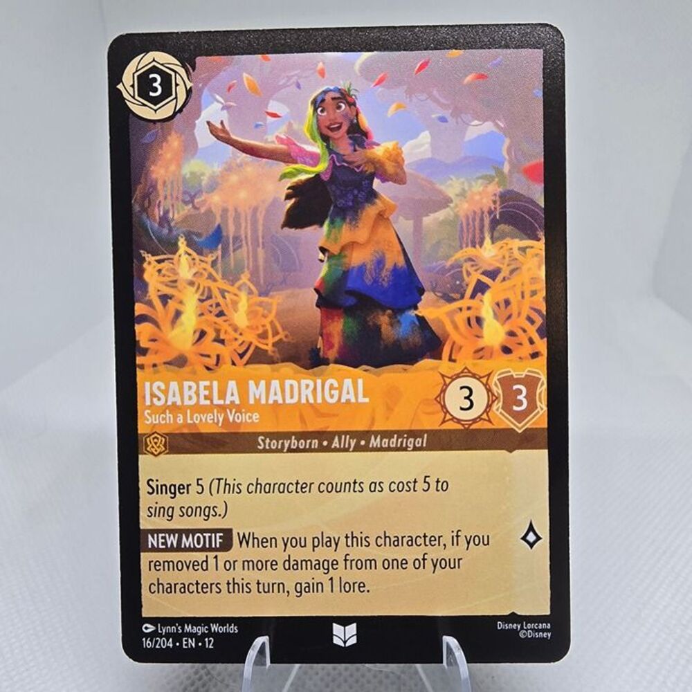 Isabela Madrigal - Such a Lovely Voice #16 Lorcana Wilds Unknown